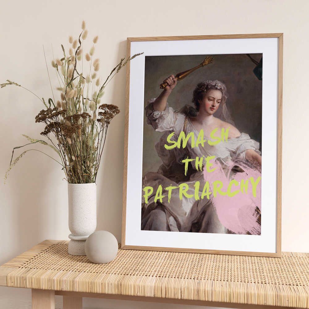 Smashneon Ratioiso - Art Print by Talitha McQueen