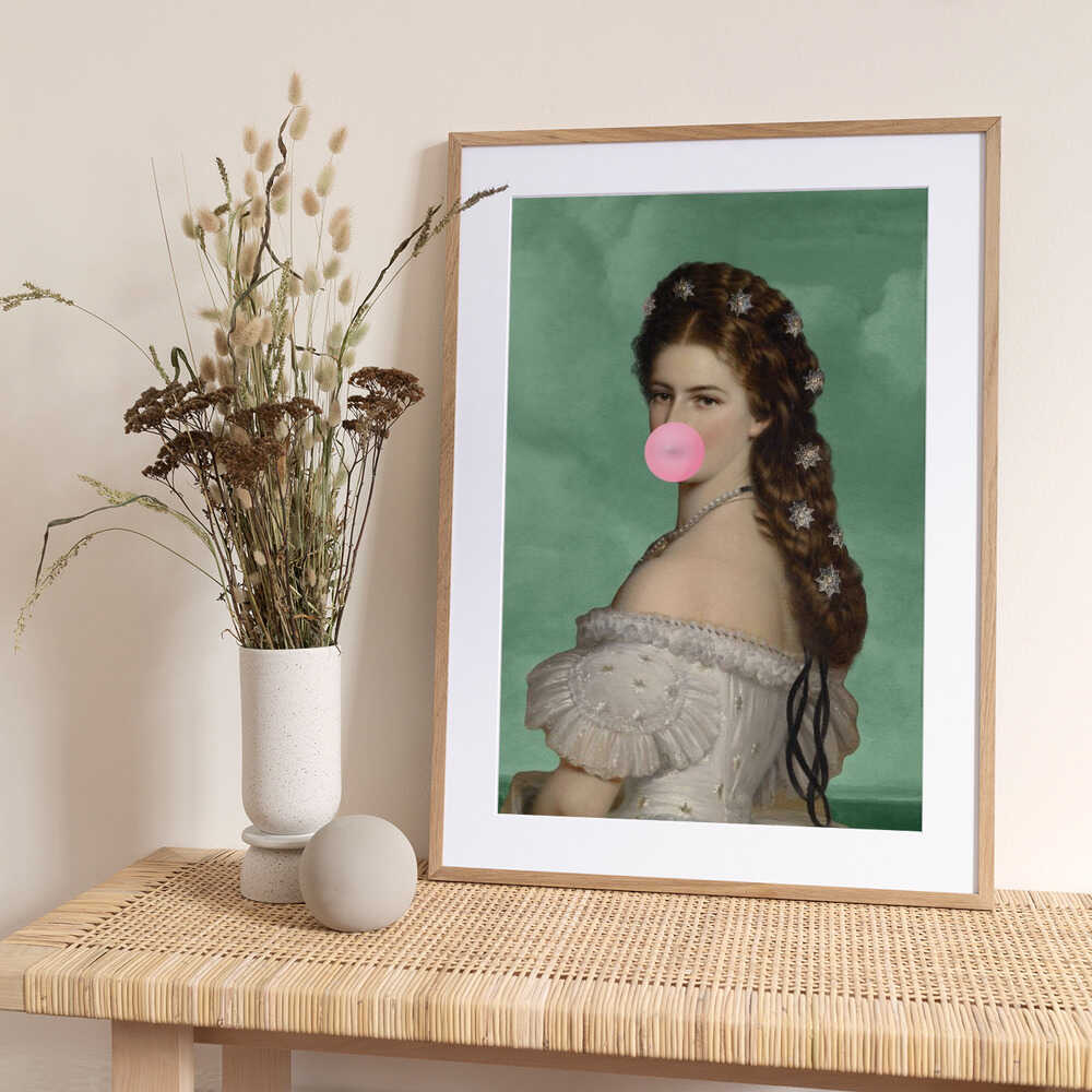 Sisiemerald Ratioiso - Art Print by Talitha McQueen