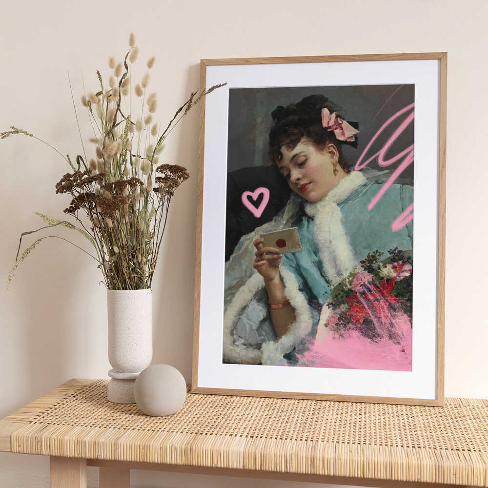 Loveletterr Ratioiso - Art Print by Talitha McQueen