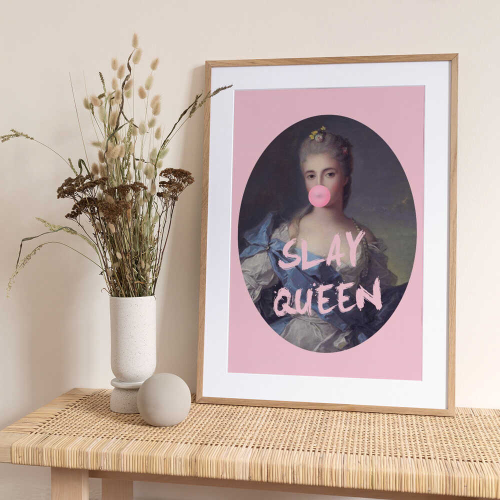 Slayqueen2 Ratioiso - Art Print by Talitha McQueen