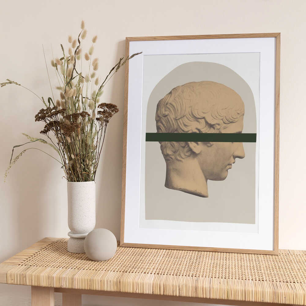 Ancientmanarchwhite Size11x14 - Art Print by Talitha McQueen