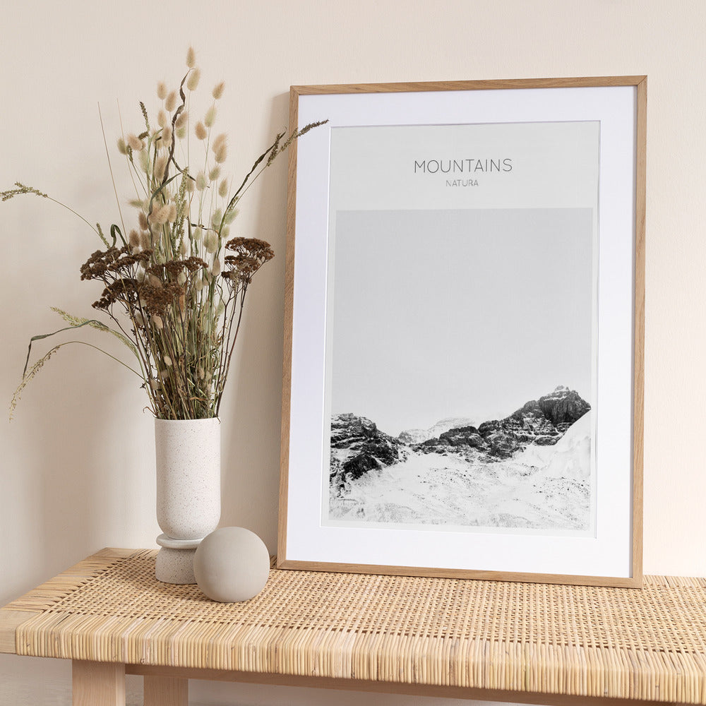 Serene Peaks - Art Print by THE MIUUS STUDIO