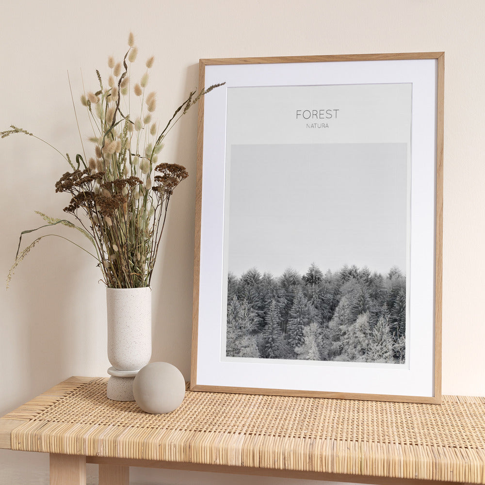 Frosted Tranquility - Art Print by THE MIUUS STUDIO