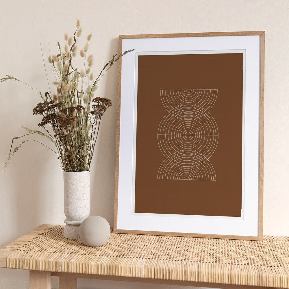 Symmetry Waves - Art Print by THE MIUUS STUDIO