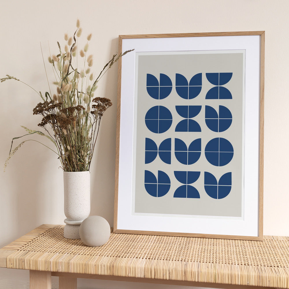 Geometric Harmony - Art Print by THE MIUUS STUDIO