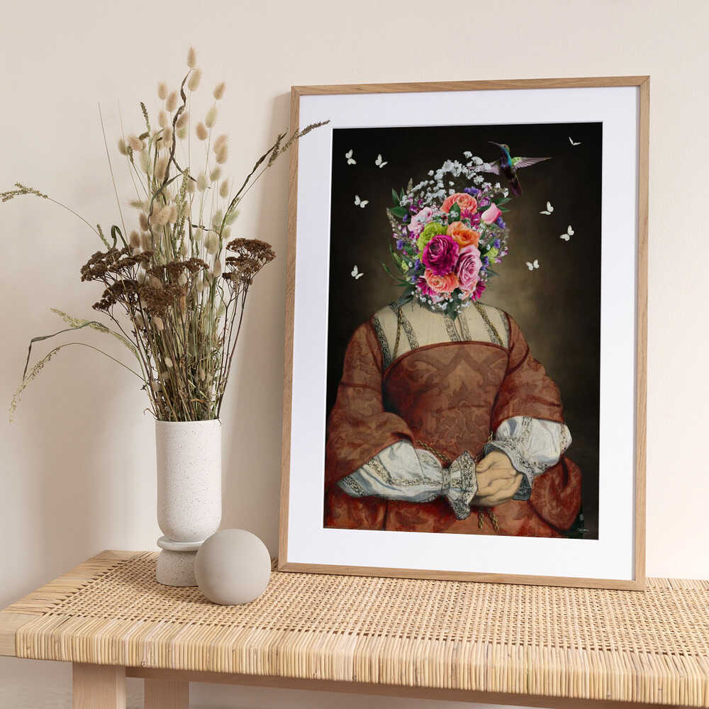 Lady Rainan - Art Print by Sue Skellern