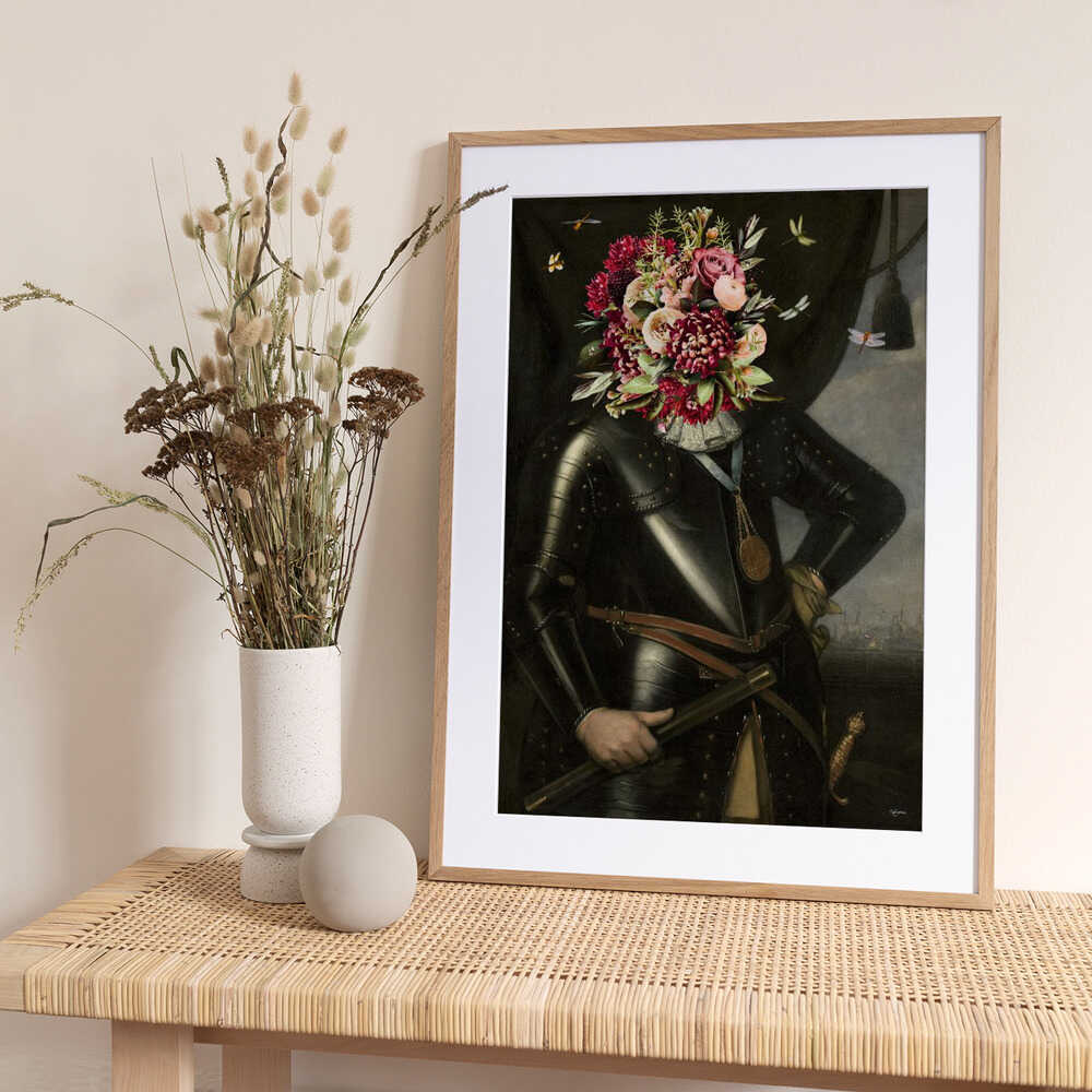 The Dark Knight - Art Print by Sue Skellern