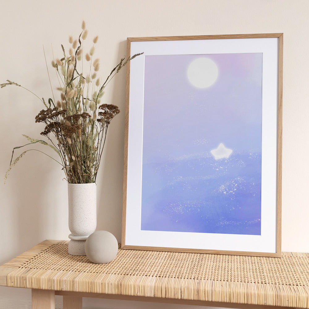 Dream Aesthetic Sky - Art Print by Xuan Thai