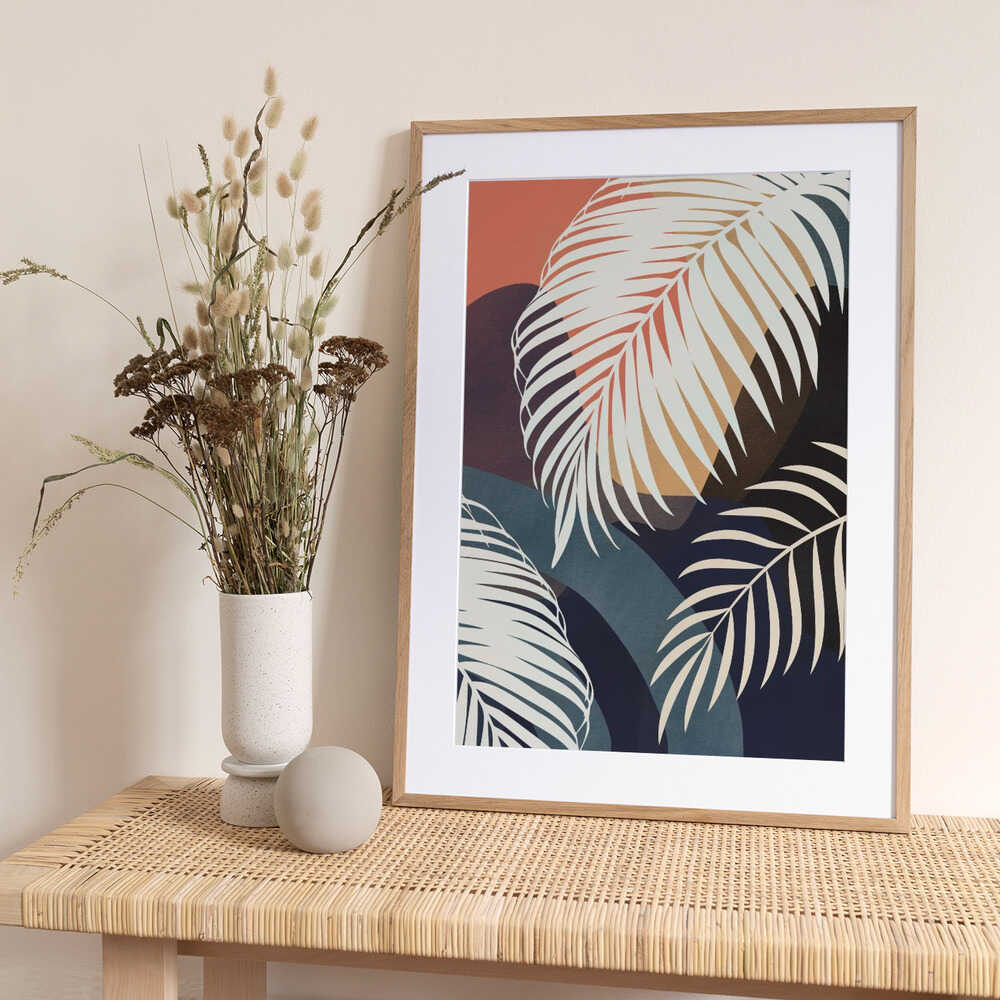 Tropical Silhouette - Art Print by Little Dean