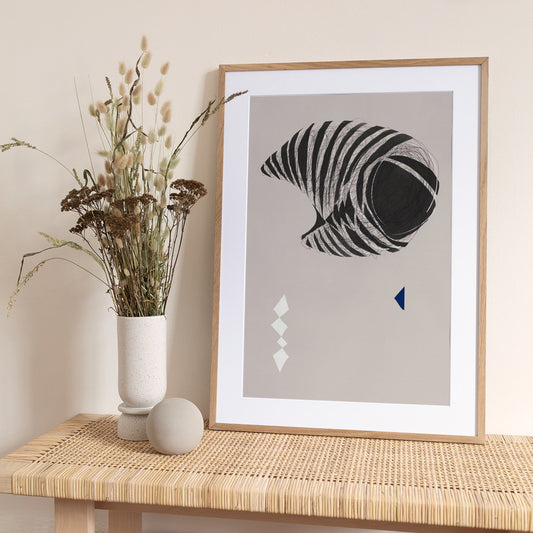 Abstract Stripes - Art Print by Little Dean