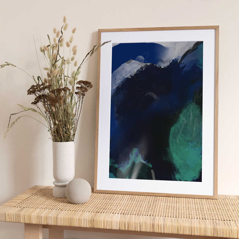 Cosmic Abyss - Art Print by Little Dean