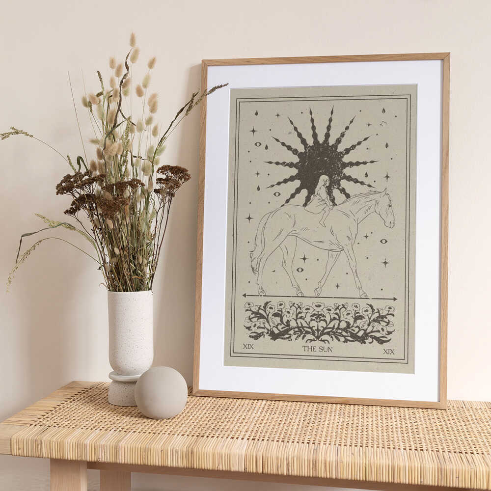 The Sun - Art Print by NKTN
