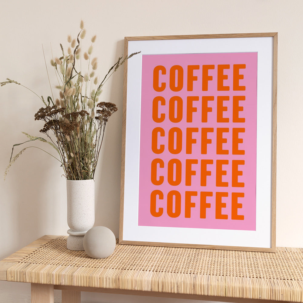 Buzz for Coffee - Art Print by Athene Fritsch