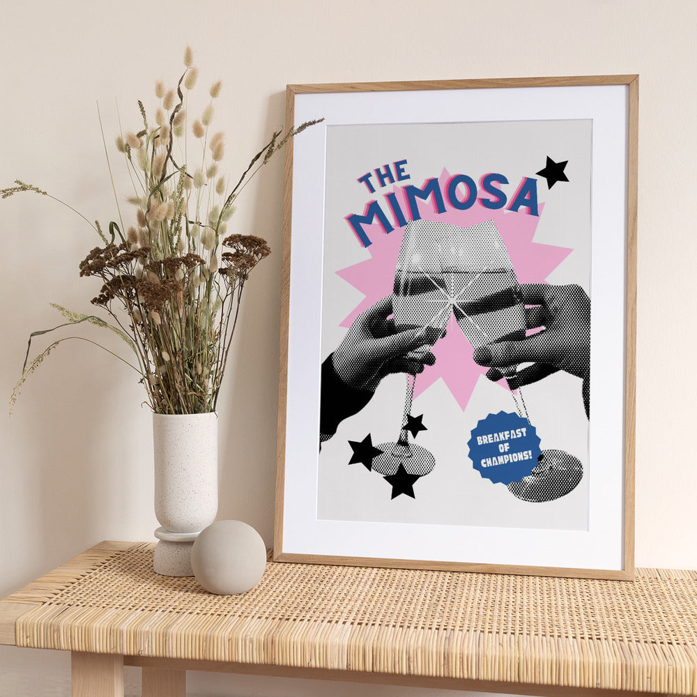 Cheers to Mimosas - Art Print by Athene Fritsch