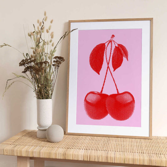 Cherry Delight - Art Print by Athene Fritsch