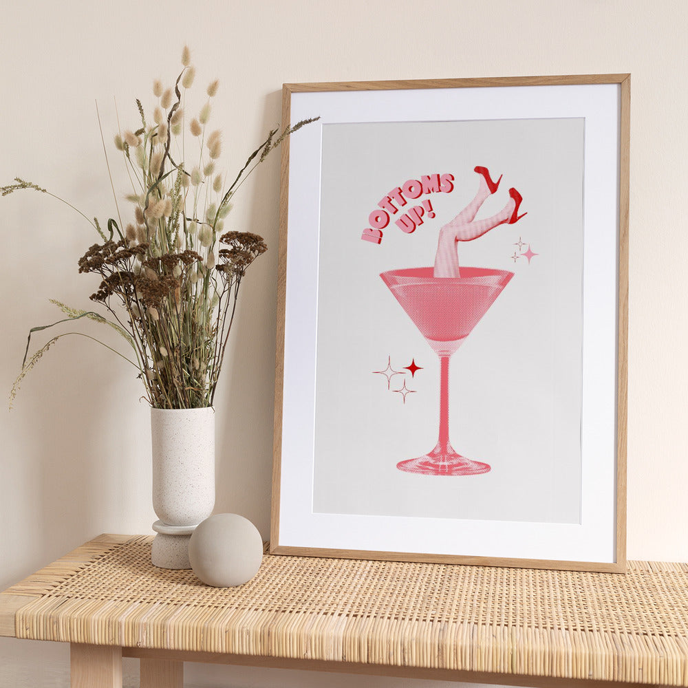 Martini Mischief - Art Print by Athene Fritsch
