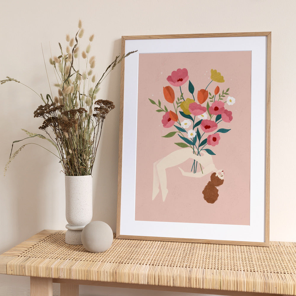 I'm a Flower - Art Print by Bea Müller