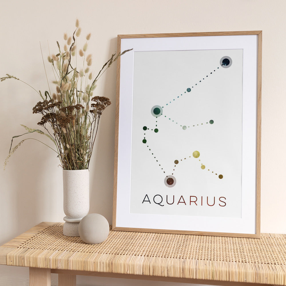 0001 Zodiac - Art Print by Emiliano Deificus
