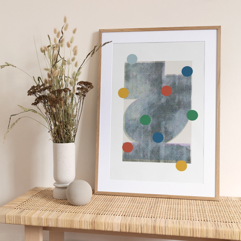 Circles in Motion - Art Print by THE MIUUS STUDIO