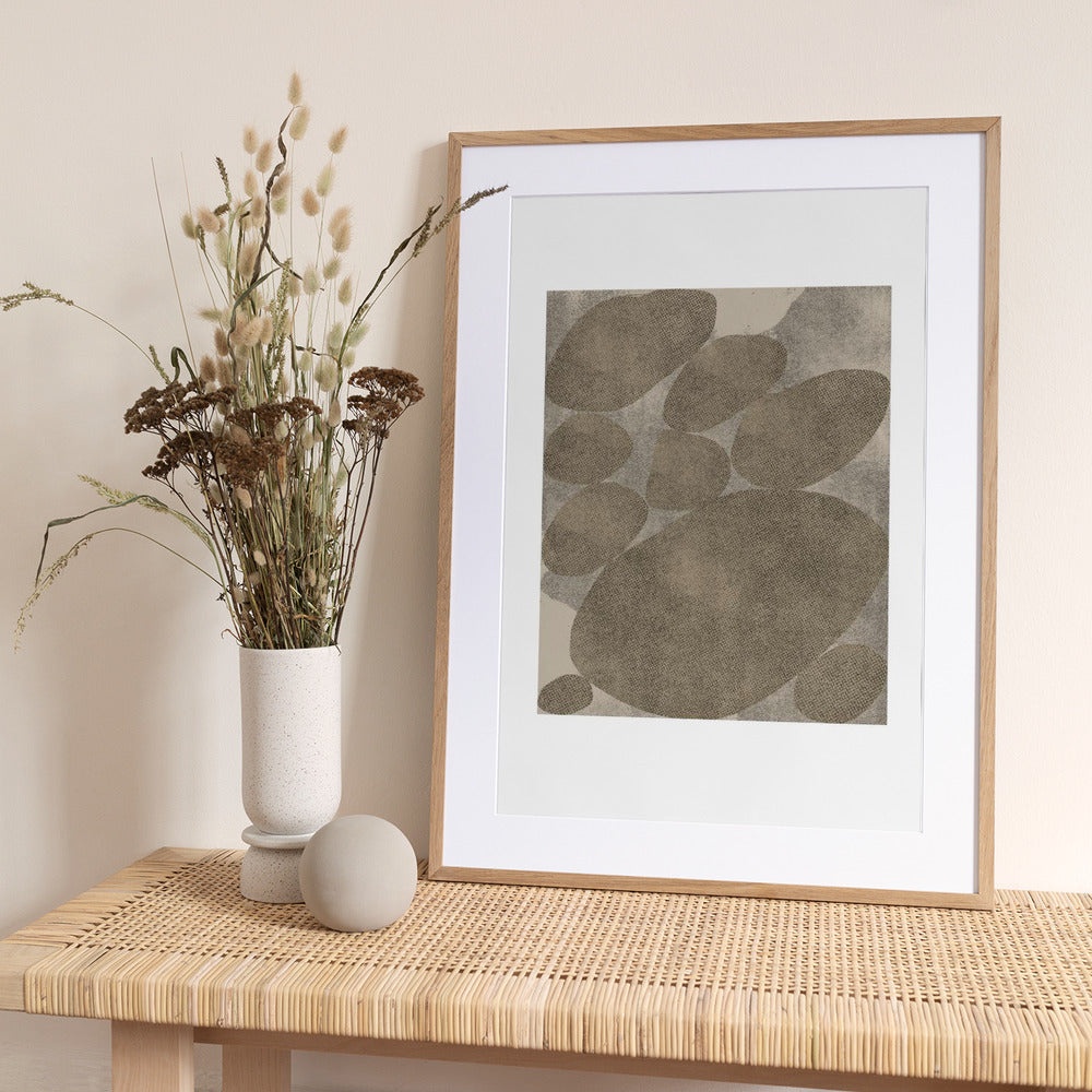 Stone Serenity - Art Print by THE MIUUS STUDIO