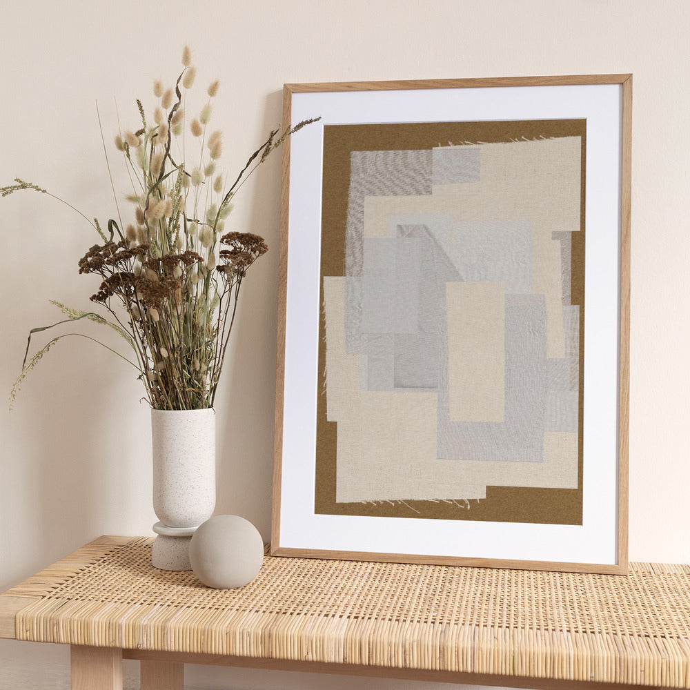 Textural Layers - Art Print by THE MIUUS STUDIO