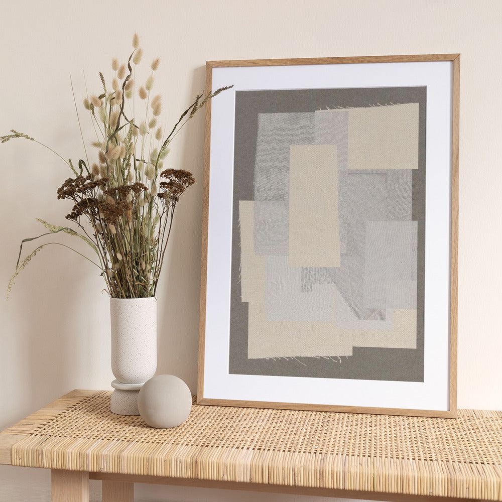 Textured Layers - Art Print by THE MIUUS STUDIO