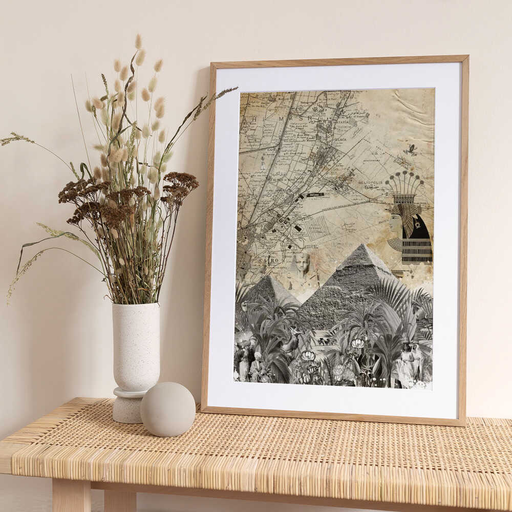 Cairo (City Breaks) - Art Print by Simon Goggin Travel Poster