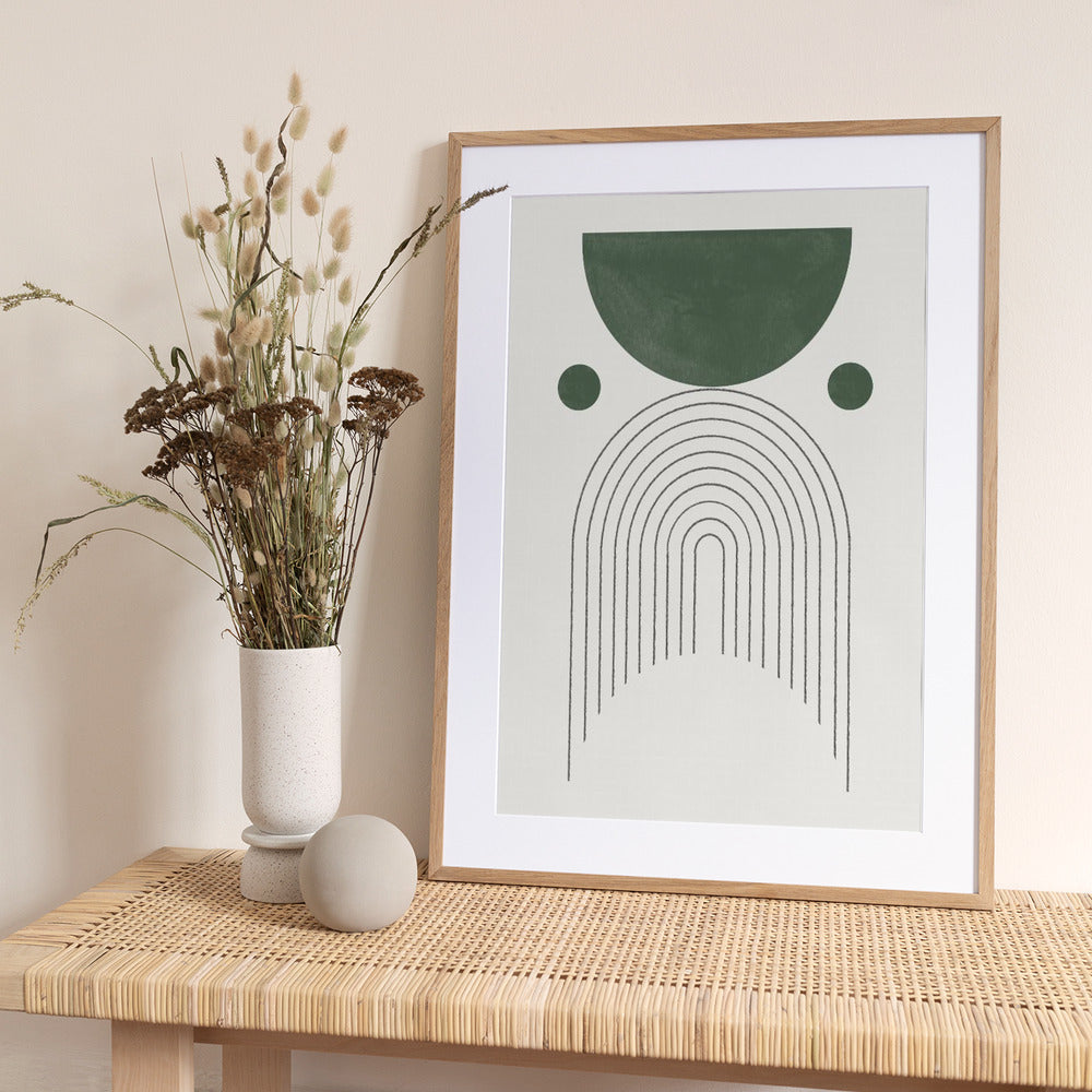 Geometric Harmony - Art Print by THE MIUUS STUDIO