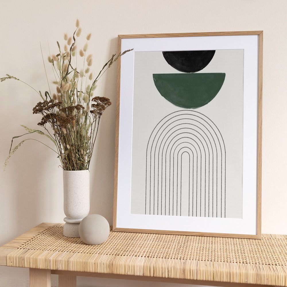 Shapes in Harmony - Art Print by THE MIUUS STUDIO