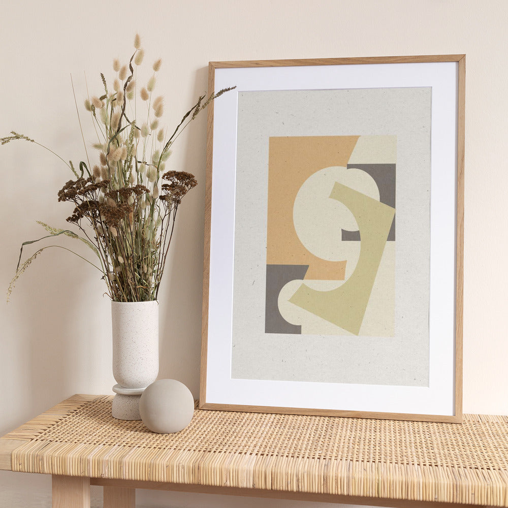Geometric Harmony - Art Print by THE MIUUS STUDIO