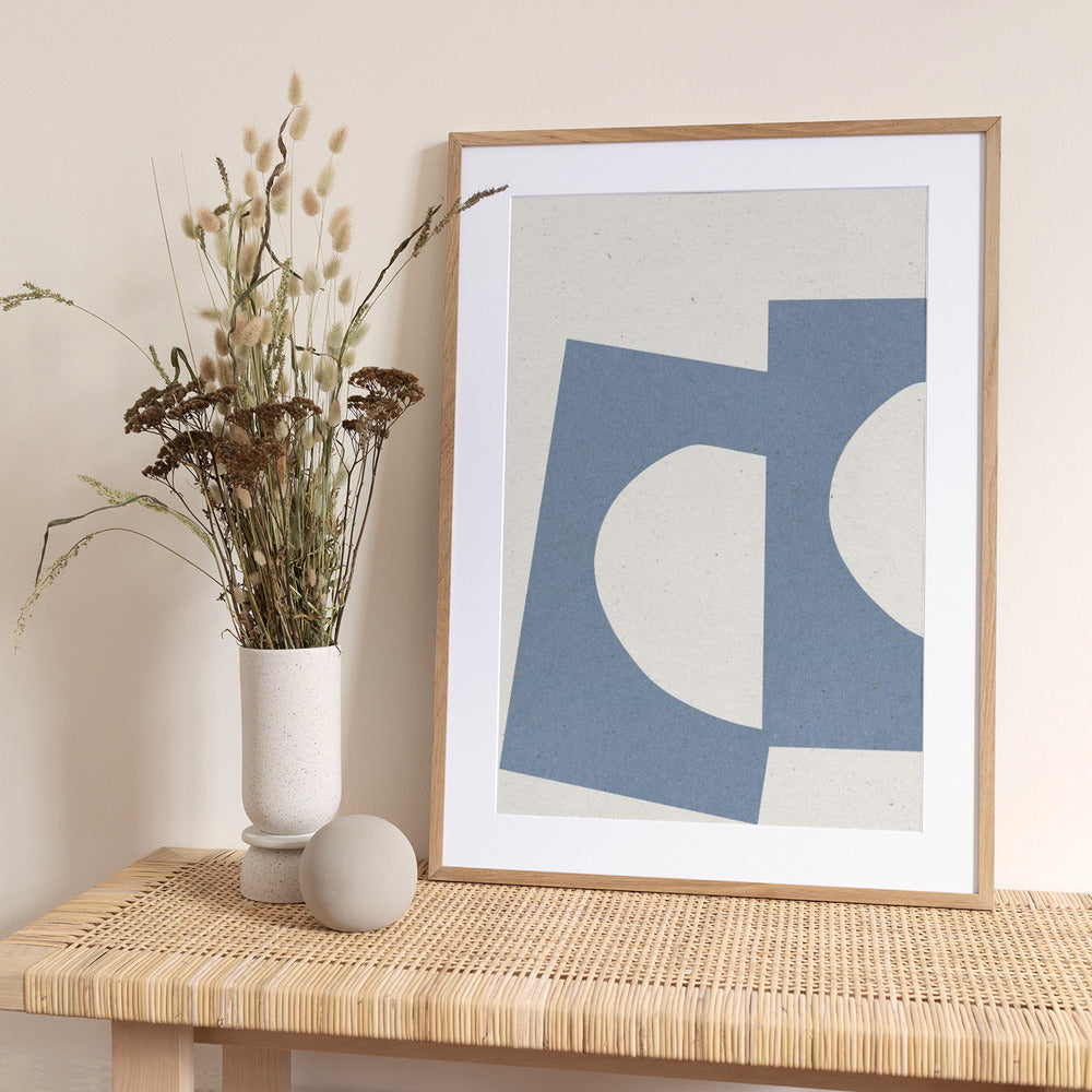Curved Geometry - Art Print by THE MIUUS STUDIO