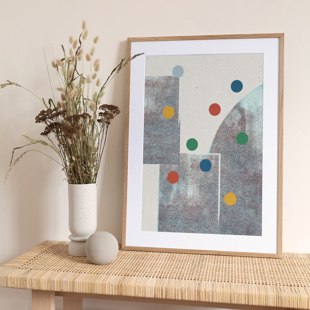 Geometric Play - Art Print by THE MIUUS STUDIO