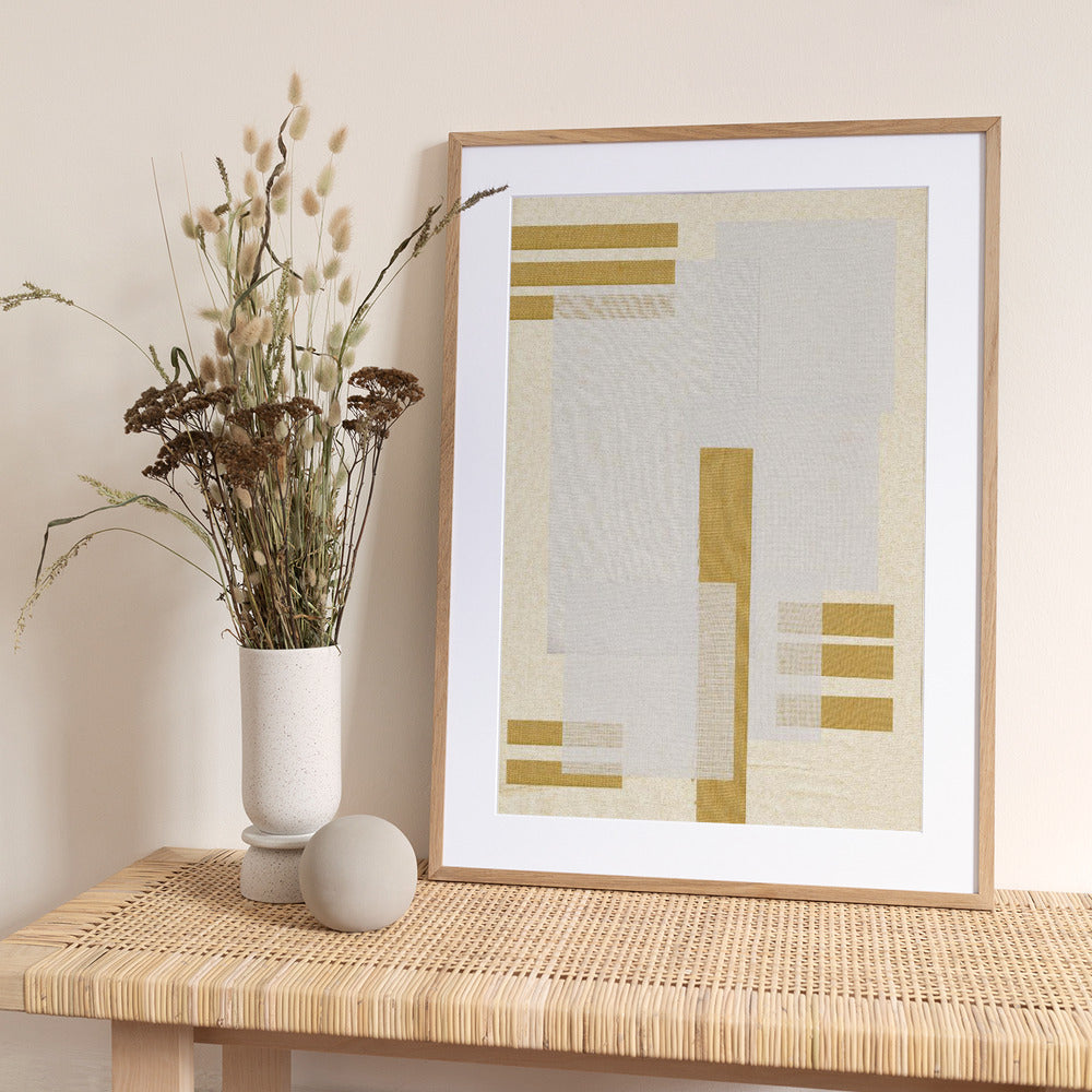 Golden Harmony - Art Print by THE MIUUS STUDIO