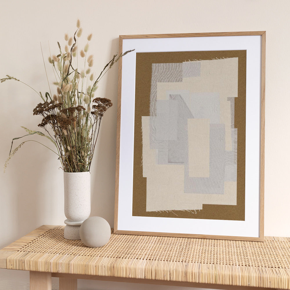 Layered Simplicity - Art Print by THE MIUUS STUDIO
