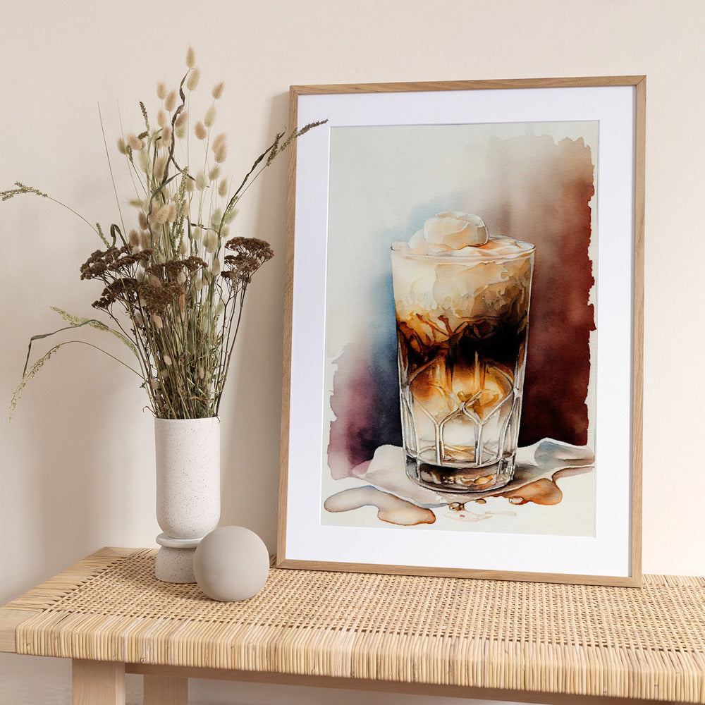 Drinks cocktail - Art Print by Justyna Jaszke