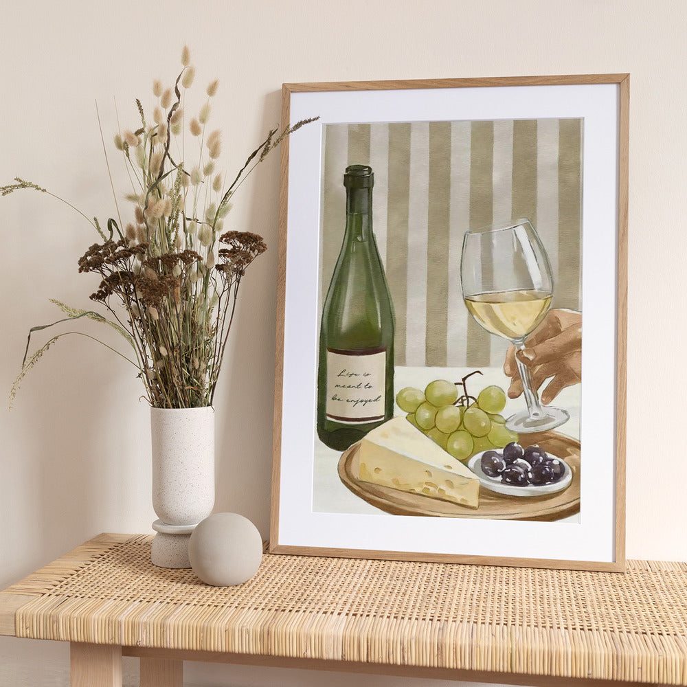 Life is meant to be enjoyed - Art Print by Andreas Magnusson