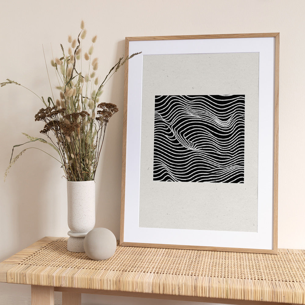 Flowing Currents - Art Print by THE MIUUS STUDIO