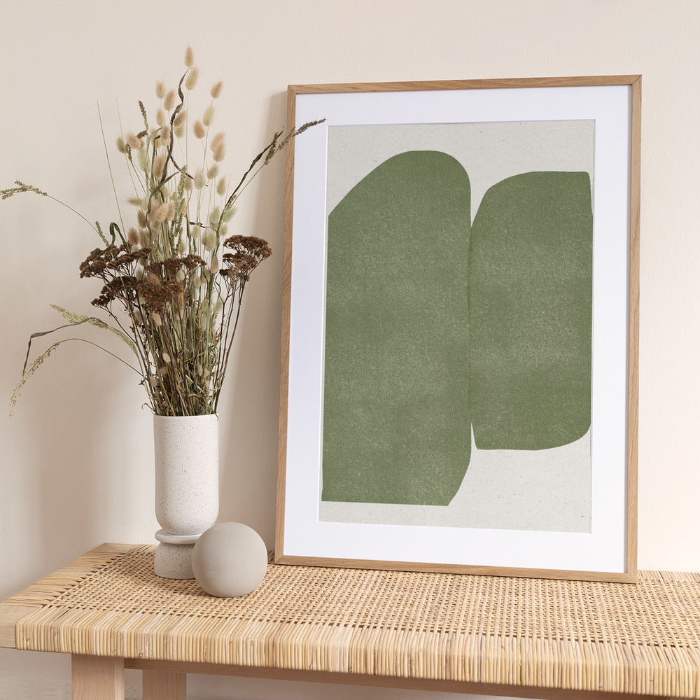 Emerald Echoes - Art Print by THE MIUUS STUDIO