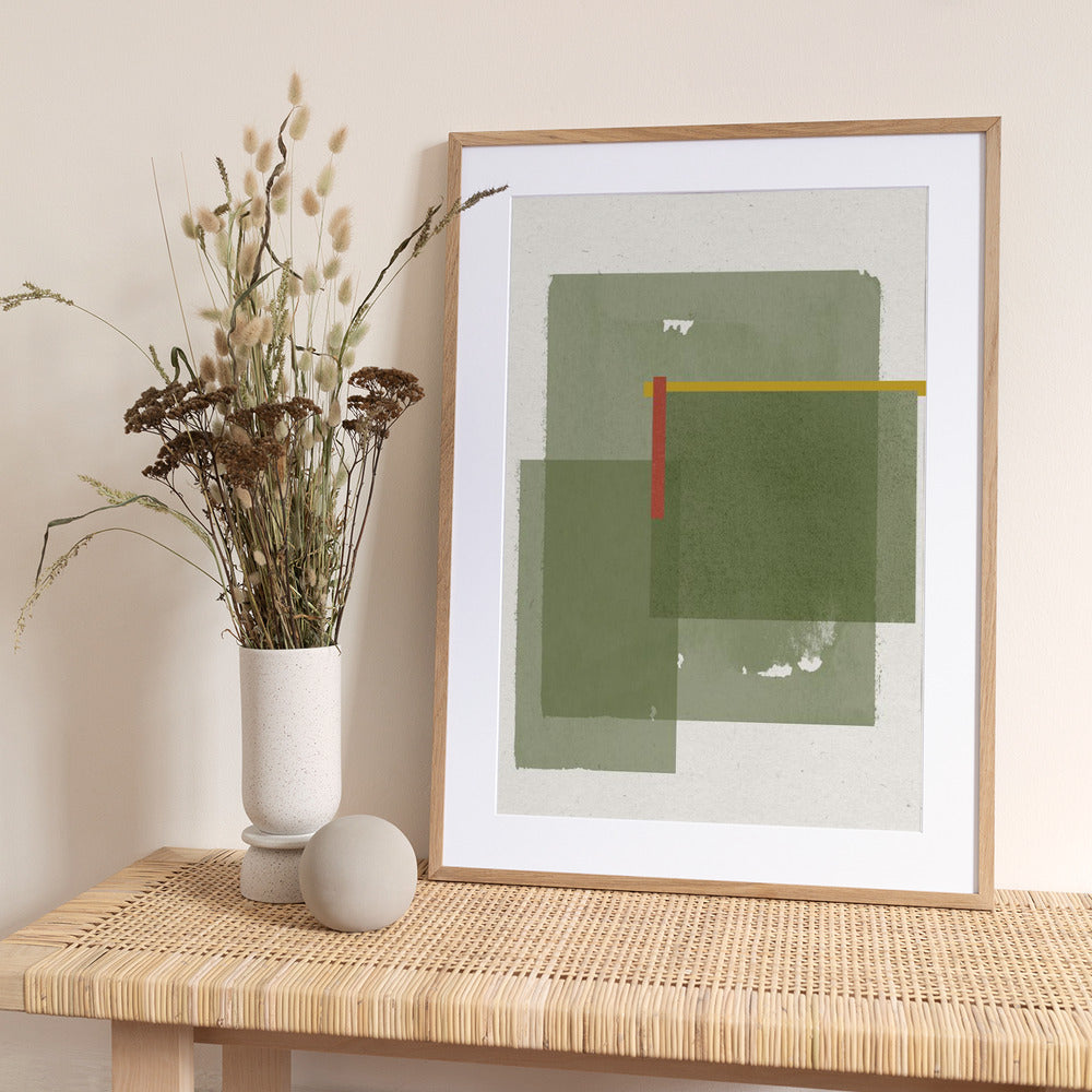 Layered Serenity - Art Print by THE MIUUS STUDIO