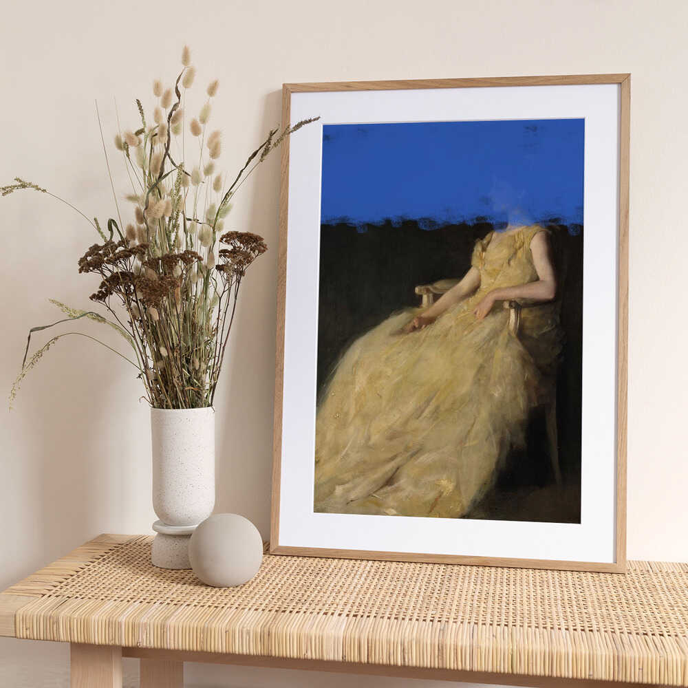 Melancholy Mood - Mix Art Media - Art Print by The Art Concept
