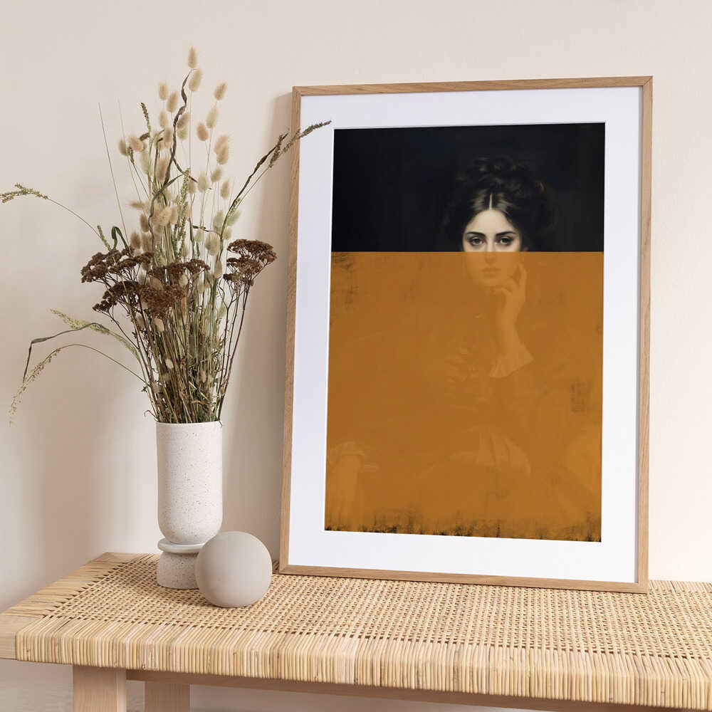 Altered Portrait of Woman - Art Print by The Art Concept