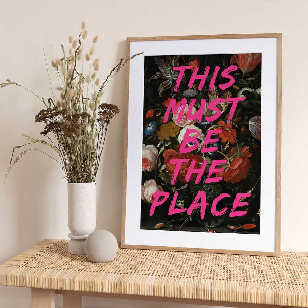 This Must Be The Place - Art Print by The Art Concept