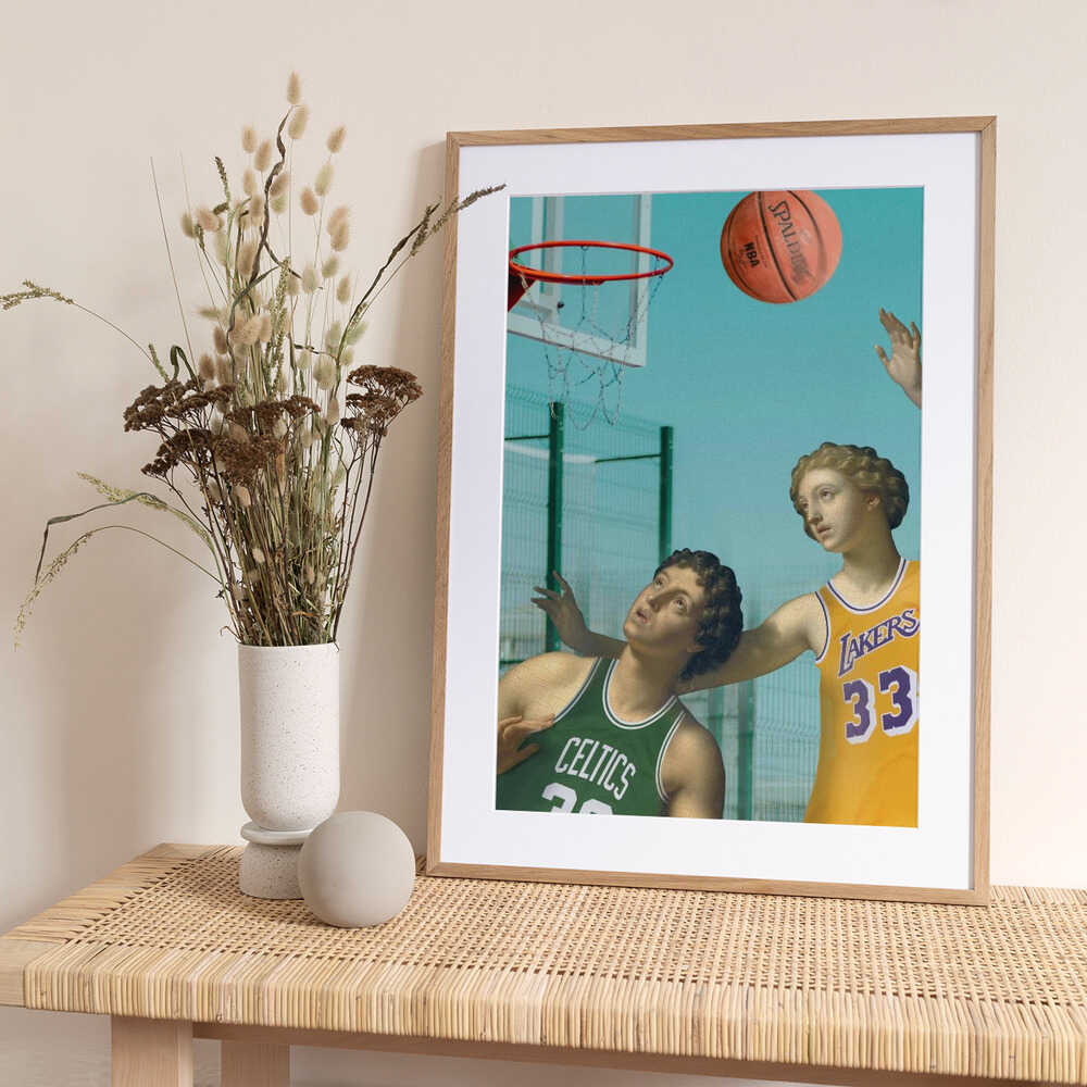 A Classic Game - Art Print by Dikhotomy