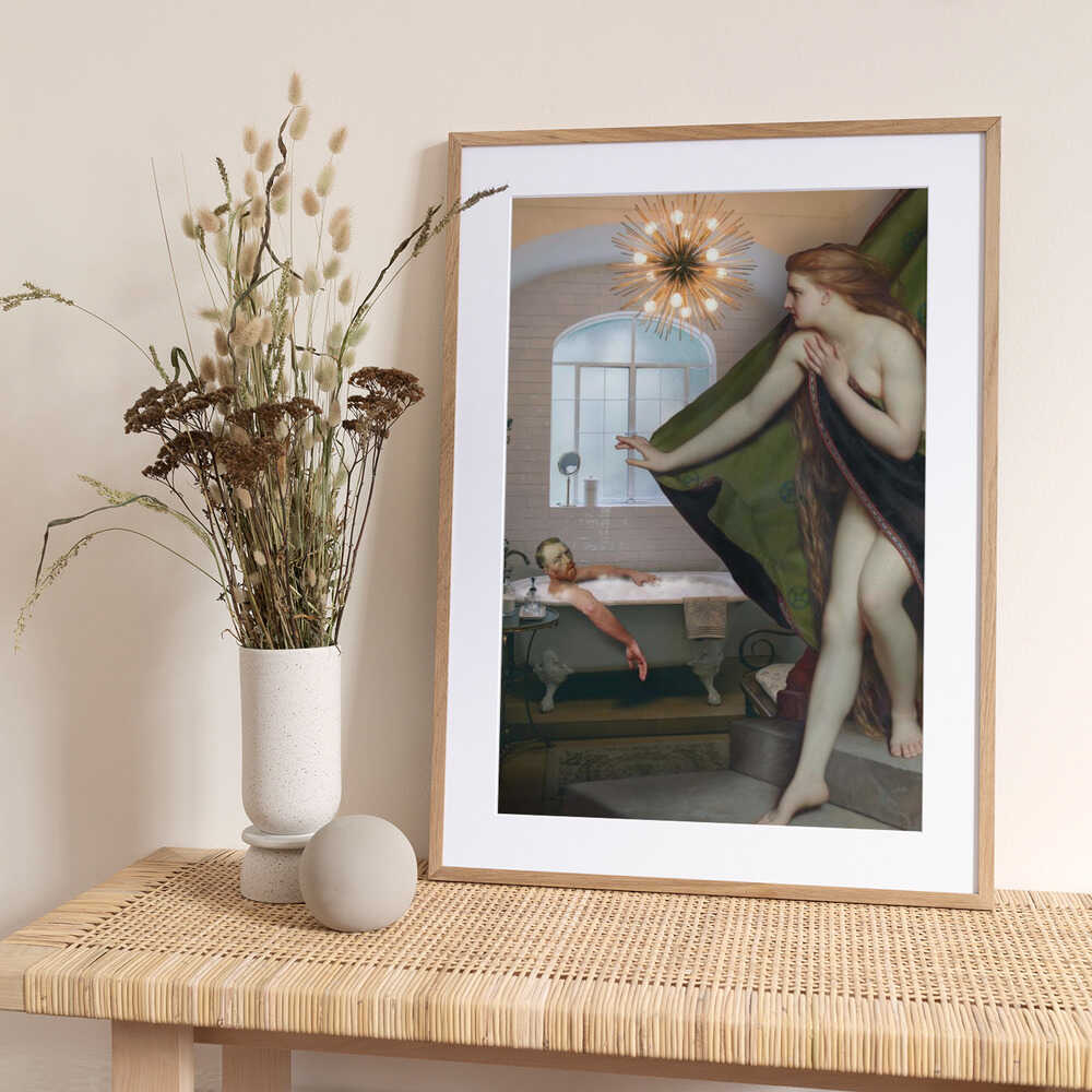 Bath Meeting - Art Print by Dikhotomy