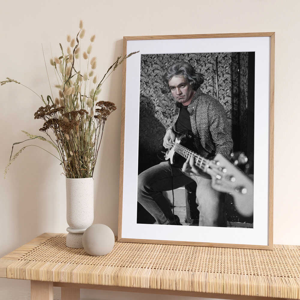 Beethoven Solo - Art Print by Dikhotomy