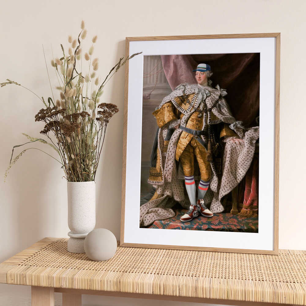 Cool King - Art Print by Dikhotomy