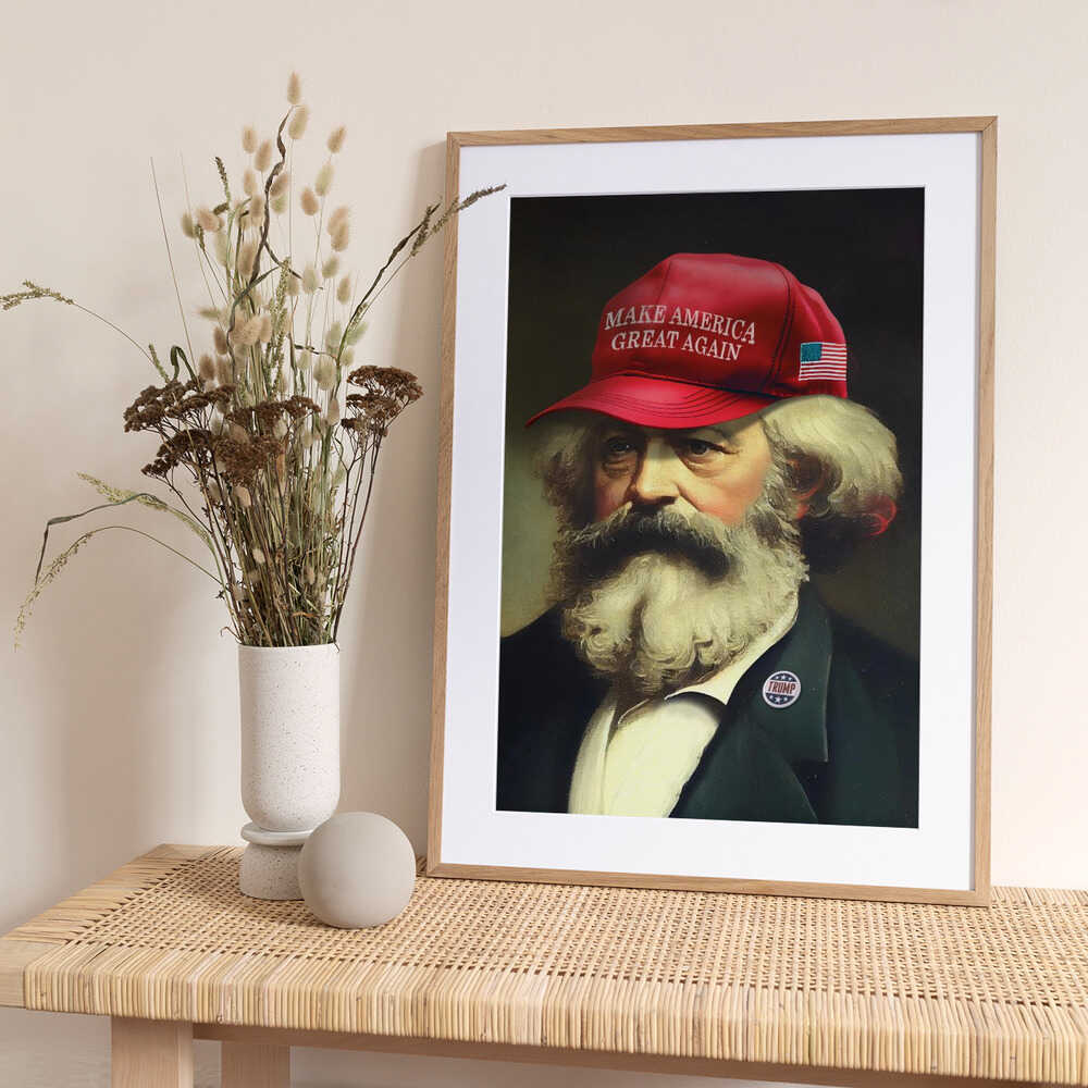 Karl Great Again - Art Print by Dikhotomy