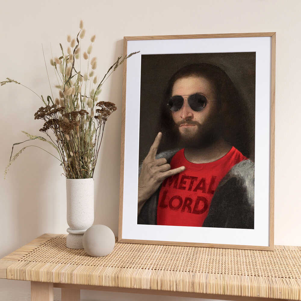 Metal Lord - Art Print by Dikhotomy