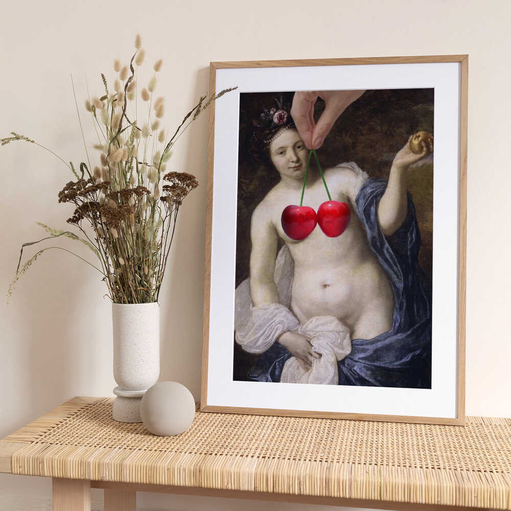 My Little Cherries #2 - Art Print by Dikhotomy