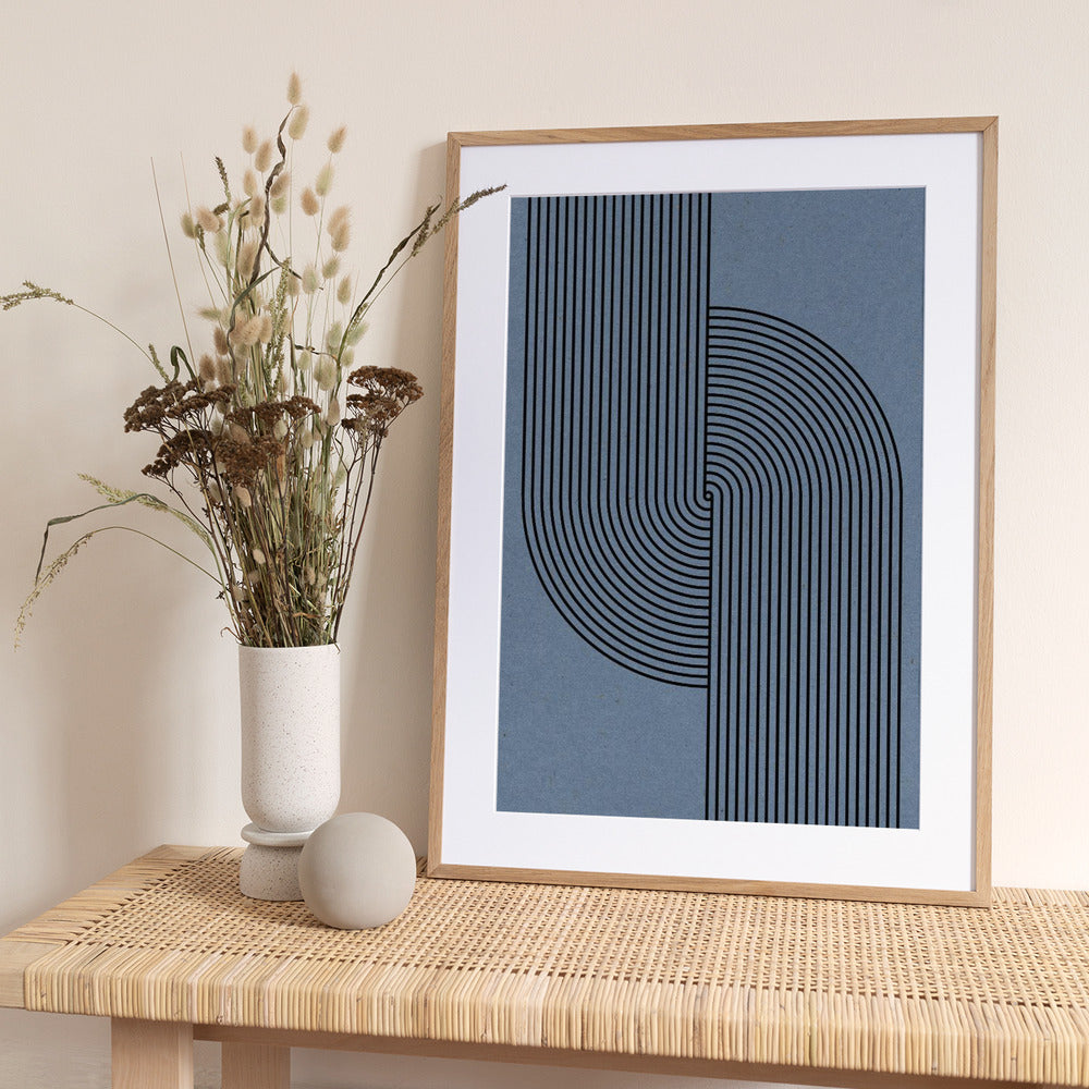 Curved Symmetry - Art Print by THE MIUUS STUDIO